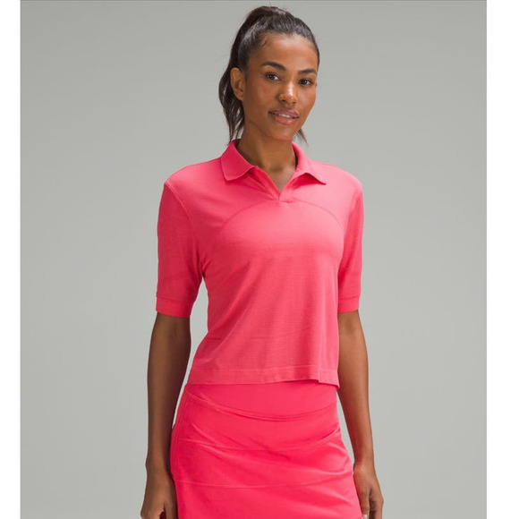 Lululemon Tops - Lululemon Swiflty Tech Relaxed Fit Polo Shirt 6